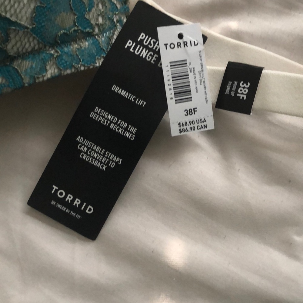 Torrid Push Up Bra. New Without Tags - image 2